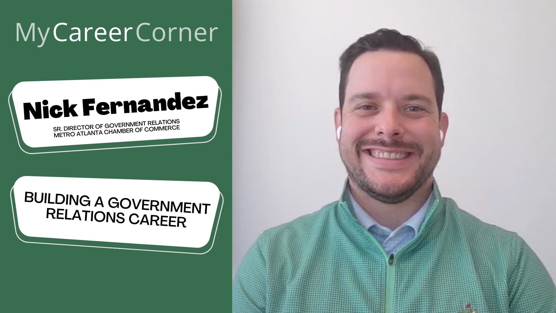 Building a Government Relations Career with Nick Fernandez